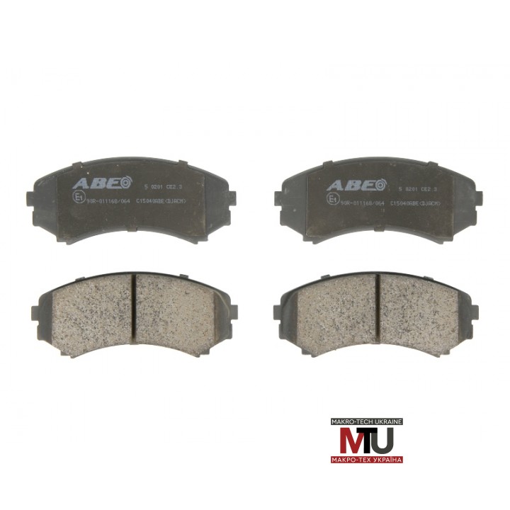 Дисковые тормозные колодки ABE C15040ABE