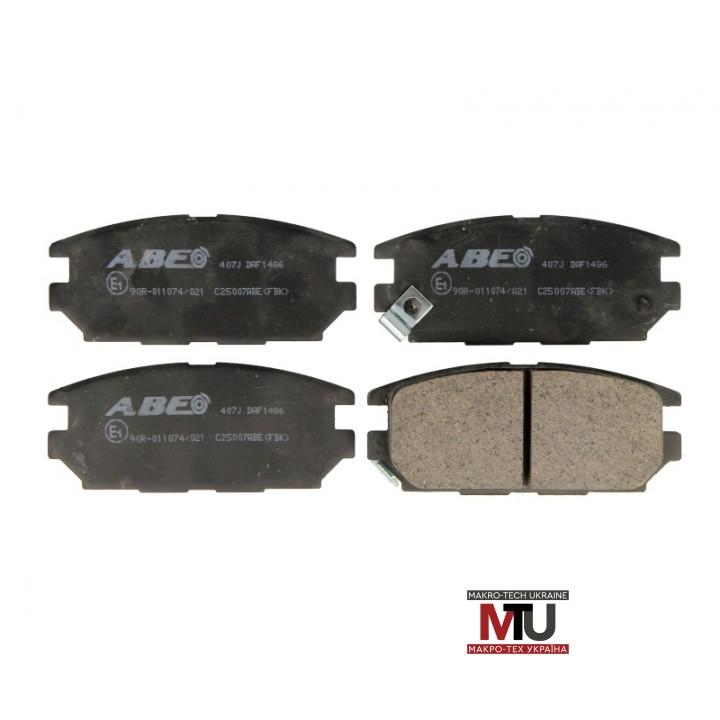 Дисковые тормозные колодки ABE C25007ABE