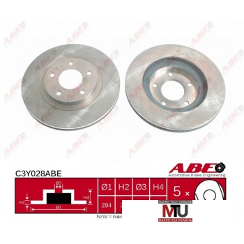 Тормозной диск ABE C3Y028ABE