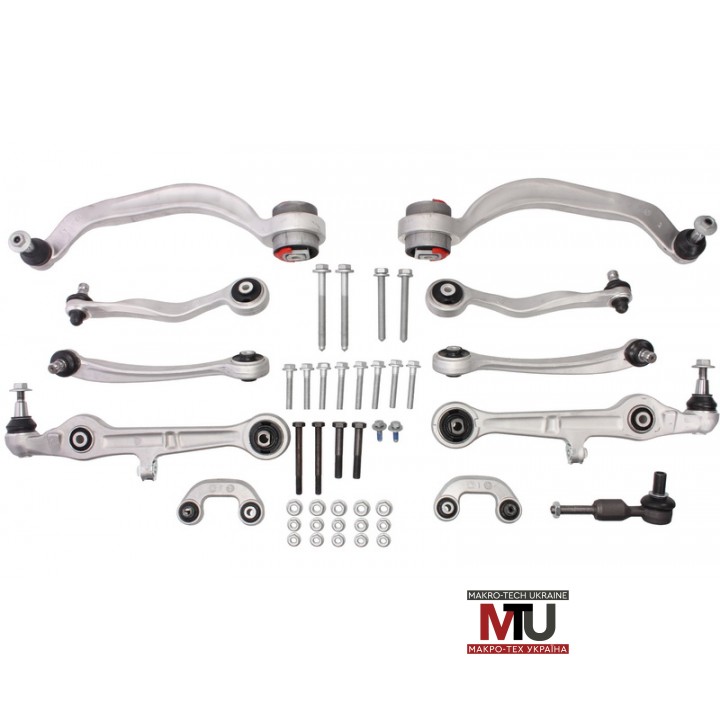 Комплект рычагов передней подвески Ауди А4 (8E2,8E5,B6,8H7,8HE, B7) DELPHI TC1500KIT