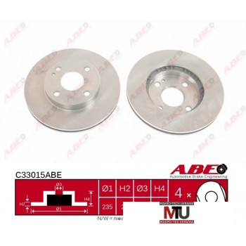 Тормозной диск ABE C33015ABE